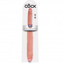       16 Tapered Double Dildo   King Cock,  , PipeDream 5517-21 PD,  40.6 .