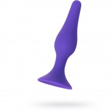 Анальная втулка-конус от компании Toyfa, цвет фиолетовый, размер 3, коллекция A-toys, 761303, коллекция ToyFa A-Toys, длина 12.5 см.