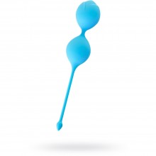 Вагинальные шарики со смещенным центром тяжести ToyFa, цвет голубой, A-Toys, 764004, из материала Силикон, длина 19.5 см.