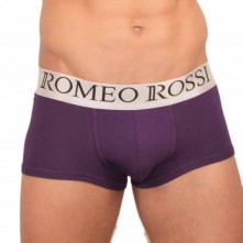Мужские классические хипсы с серебристой резинкой от Romeo Rossi, цвет фиолетовый, размер XXL, RR00016-XXL, из материала Хлопок