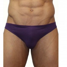 Трусы стринги мужские от компании Romeo Rossi, цвет фиолетовый, размер XL, RR1005-5-XL, из материала Хлопок