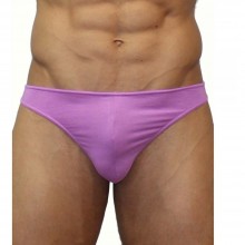 Трусы стринги мужские от Romeo Rossi, цвет фиолетовый, размер XXL, RR1005-6-XXL, из материала Хлопок