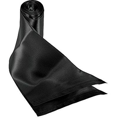Лента для связывания «Silky Sash Restraint» от компании Sportsheets Int, цвет черный, SS326-30, из материала Шелк, 2 м.