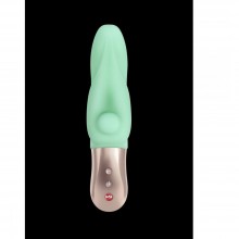 Очаровательный вагинальный вибратор «Cayona» от Fun Factory, цвет зеленый, FNF1661872, длина 10.5 см.