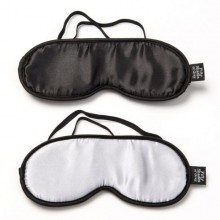 Мягкие маски на глаза «Soft Twin Blindfold Set» от компании Fifty Shades of Grey, FS40177, из материала Сатин, длина 18 см.
