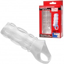     Clear Sensations Size Matters       XR Brands,  , XRAE288-Clear,  11.5 .