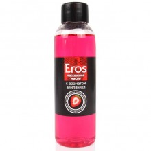 Масло массажное с ароматом земляники «Eros Fantasy», 75 мл, Биоритм 13015, из материала Масляная основа, цвет Розовый, 75 мл.