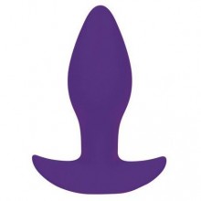Классическая анальная втулка с удобным ограничителем от компании Sweet Toys, цвет фиолетовый, st-40177-5, из материала Силикон, длина 8.5 см.