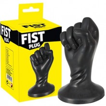 Анальная фистинг-пробка кулак «Fist Plug» от компании You 2 Toys, цвет черный, 5176900000, бренд Orion, из материала TPR, коллекция You2Toys, длина 13 см.