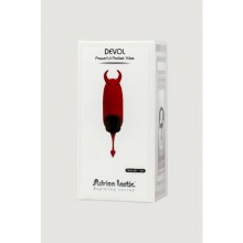 Мини-вибростимулятор для женщин «Devol Mini» от испанского бренда Adrien Lastic, цвет красный, 30594, длина 8.5 см.