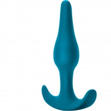 Анальная пробка для начинающих «Starter Aquamarine» из коллекции Spice It Up от Lola Toys, цвет голубой, 8007-03lola, из материала Силикон, длина 8.5 см.