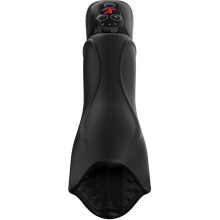 Вибромастурбатор-ротатор «Vibrating Roto-Teazer Pdx Elite» от компании PipeDream, цвет черный, RD513, из материала Силикон, длина 24.4 см.