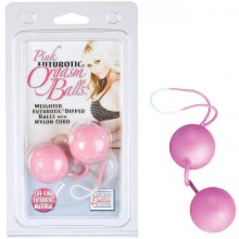 Вагинальные шарики «Pink Futurotic Orgasm Balls» от CalExotics, цвет розовый, SE-1320-04-2, диаметр 3 см.