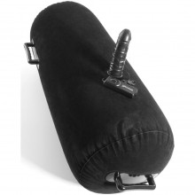 Надувная подушка с виброфаллосом «Inflatable Luv Log» из коллекции Fetish Fantasy Series от PipeDream, цвет черный, PD3731-23, длина 80 см., со скидкой