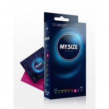 Классические латексные презервативы «My.Size», размер 64, упаковка 10 шт., бренд R&S Consumer Goods GmbH, длина 22.3 см.