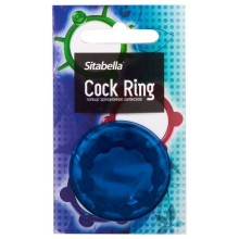 Эрекционное латексное кольцо «Cock Ring» с рельефом, цвет мульти, СК-Визит 3300