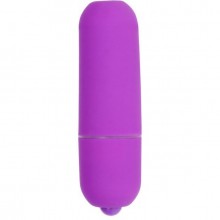 Классическая мультискоростная вибропуля «Mini Vibe» от компании Baile, цвет фиолетовый, BI-014059A-0603, из материала Пластик АБС, длина 6.2 см.