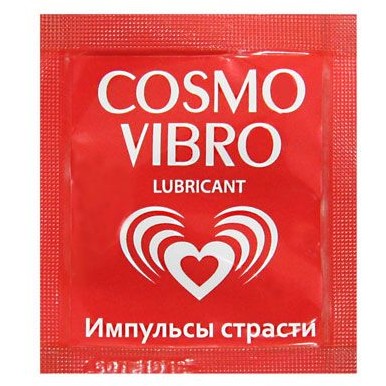 Женский стимулирующий лубрикант «Cosmo Vibro» на силиконовой основе, 3 гр, Биоритм LB-23067t, из материала Силиконовая основа, 3 мл.