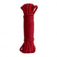Веревка для связывания из серии Bondage Collection - «Red» от Lola Toys, цвет красный, 1041-04lola, из материала Полиэстер, 3 м.