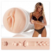 Реалистичный мастурбатор-вагина в тубе Fleshlight «Jessica Drake Heavenly», цвет телесный, FL454, длина 23 см.