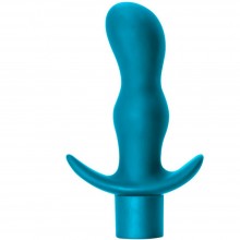 Анальная пробка с вибрацией «Teaser» из коллекции Spice It Up от Lola Toys, цвет голубой, 8003-03Lola, бренд Lola Games, из материала Силикон, длина 9 см.