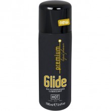 Интимный силиконовый гель «Glide - Премиум увлажнение» от компании Hot Products, объем 100 мл, 44036, цвет Прозрачный, 100 мл.