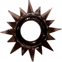 Эрекционное кольцо «Cristal» из серии Lola Rings, цвет черный, 0112-13Lola, из материала TPR, длина 4.5 см.