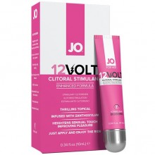 Возбуждающая сыворотка мощного действия «JO Volt 12», объем 10 мл, System JO JO41217, из материала Масло, цвет Прозрачный, 10 мл.