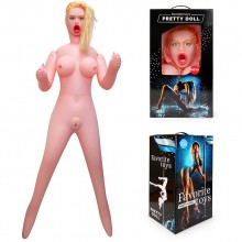 Кукла «Валерия» с вибрацией от компаниии Erowoman - Eroman, цвет телесный, ee-10250, бренд Bior Toys, 2 м.