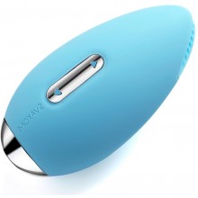 Небольшой клиториальный вибростимулятор «Candy» от компании Svakom, цвет голубой, S4CBLUE, из материала Силикон, длина 9.6 см.