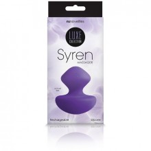 Универсальнный вибромассажер «Luxe - Syren - Massager - Purple» от компании NS Novelties, цвет фиолетовый, NSN-0208-65, из материала Силикон, длина 7.6 см.