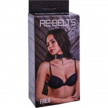Ошейник «Frea Black» из натуральной кожи от компании Rebelts, цвет черный, размер OS, 7746-01rebelts, из материала Кожа, длина 40.5 см.