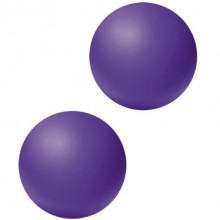 Вагинальные шарики без сцепки «Lexy Small» из коллекции Emotions от компании Lola Toys, цвет фиолетовый, 4014-01Lola, бренд Lola Games, из материала Силикон, диаметр 2.4 см.