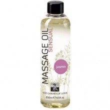Массажное масло с ароматом жасмина «Massage Oil Sensual» из коллекции Shiatsu от компании Hot Products, объем 250 мл, 66002, цвет Прозрачный, 250 мл.