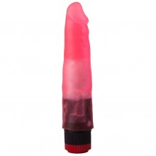 Гелевый виброфаллос со встроенным пультом от компании Биоклон, цвет розовый, 227100, из материала ПВХ, длина 16.5 см.