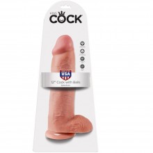 -     12 Cock with Balls   King Cock  PipeDream,  , 551121,  30.5 .
