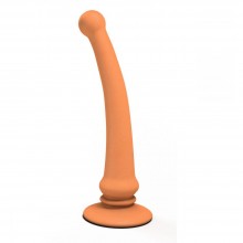 Анальный стимулятор на присоске «Rapier Plug» от компании Lola Toys, цвет оранжевый, 511563lola, бренд Lola Games, длина 15 см.