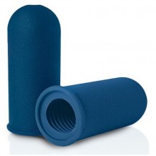 Мастурбатор с ребрышками внутри «Silicone Masturbator Blue» от компании NMC, цвет синий, 150203, длина 13 см.