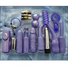 Набор секс-игрушек на все случаи жизни, цвет фиолетовый, Dream Toys 4040MKJ-D5-BXSC, из материала ПВХ