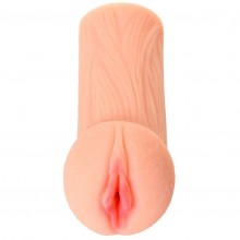 Реалистичный мастурбатор-вагина телесного цвета «Elegance» с двойным слоем материала от компании Kokos, цвет телесный, M01-03-001D, из материала TPR, длина 16 см.