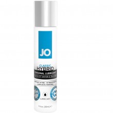 Лубрикант-гибрид на водно-силиконовой основе «JO Hybrid Lubricant», объем 30 мл, JO10178, бренд System JO, из материала Водно-силиконовая основа, 30 мл.