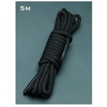 Шелковистая веревка для связывания от компании СК-Визит, цвет черный, длина 5 метров, 5070-1, из материала Ткань, 5 м.