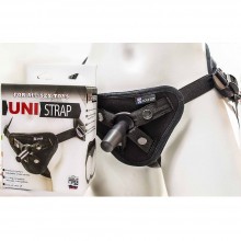 Универсальные трусики для страпона «Harness Uni Strap» от компании Биоклон, цвет черный, размер OS, 060003, One Size (Р 42-48)