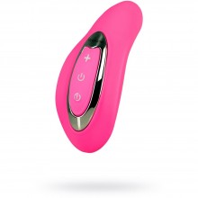 Женский клиторальный вибромассажер «Curve» от компании Nalone, цвет розовый, VS-VR17, из материала Силикон, длина 11.5 см.