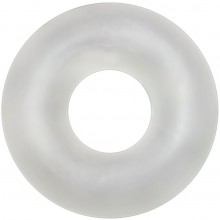 Кольцо на член «Stretchy» длля мужчин от компании Dream Toys, цвет белый, 5176400000, из материала Силикон, длина 4 см.