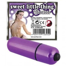 Классическая вибропуля «Sweet Little Thing» от компании You 2 Toys, цвет фиолетовый, 0578088, коллекция You2Toys, длина 7 см.
