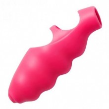 Насадка на палец «Finger Bang-her Vibe» с вибрацией, цвет розовый, XR Brands AE621