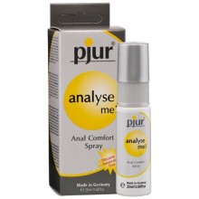 Обезболивающий анальный спрей «Analyse Me Spray» от компании Pjur, объем 20 мл, 10460, из материала Силиконовая основа, цвет Прозрачный, 20 мл.