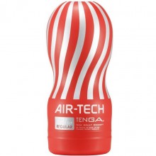 Мастурбатор «Reusable Vacuum CUP Regular» от компании Tenga, цвет красный, ATH-001R, длина 15.5 см.