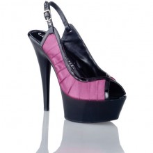 Высокие глянцевые туфельки «Magnolia» от компании Electric Shoes, цвет розовый, размер 40, HS210, из материала ПВХ, 40 размер